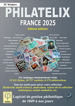 Logiciel Philatelix Gestion de collections 2025